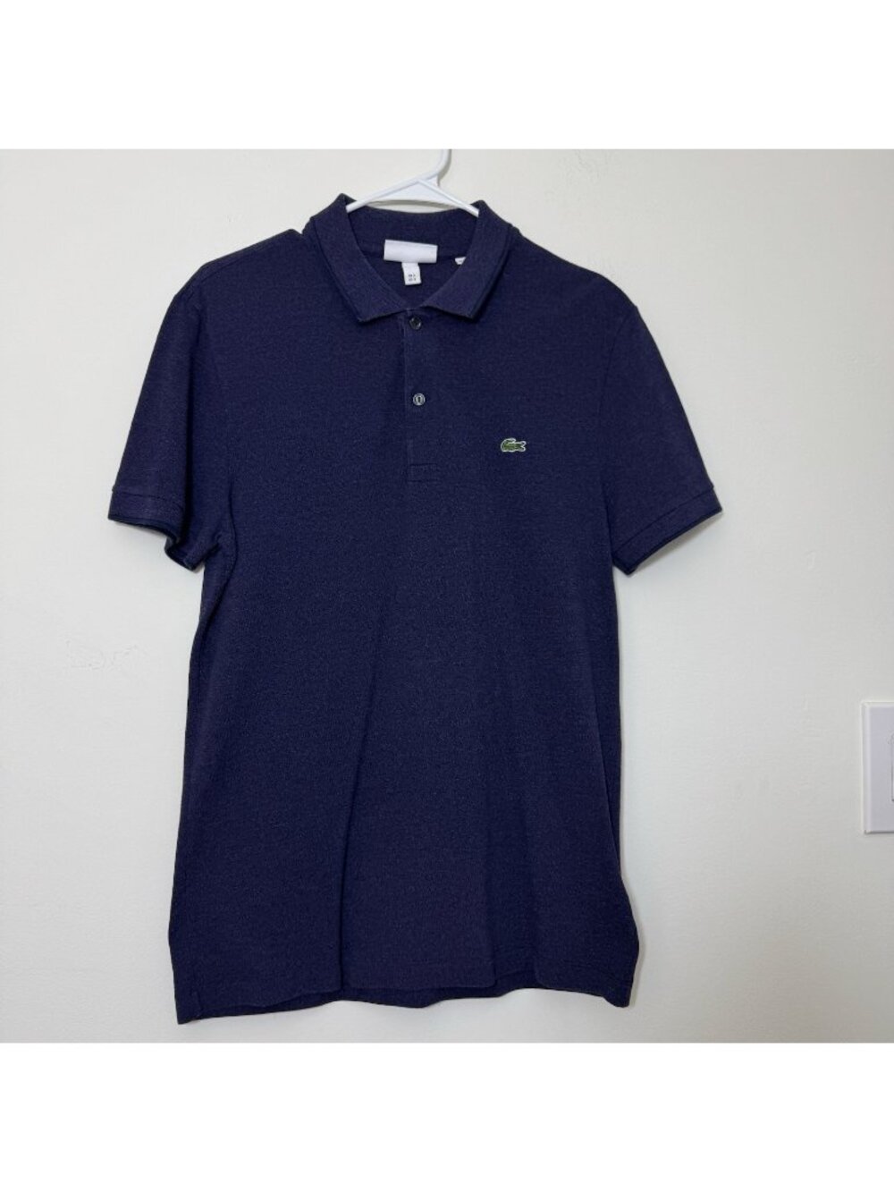 Lacoste Men’s Polo Shirt Size S 100% Cotton Short Sleeve